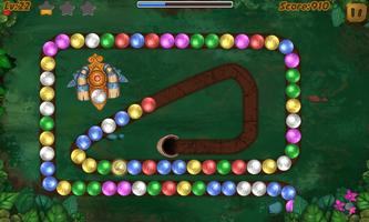 Jungle Marble Shooter 스크린샷 1