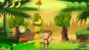 Jungle Monkey Run captura de pantalla 3