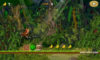 Jungle Monkey Run Adventure 스크린샷 1