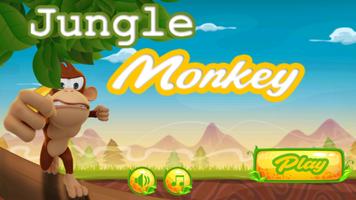 Poster Jungle Monkey Banana