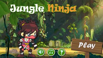Jungle Ninja Adventures Game ポスター