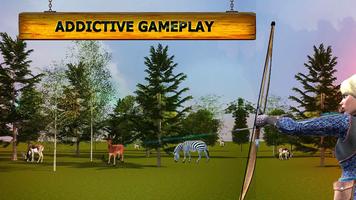 射箭 鹿 狩獵 遊戲： 弓 獵人 野生 野生動物園 截圖 2