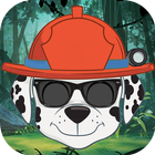 Paw Jungle Run Patrol Game أيقونة