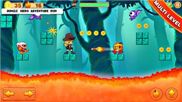 Jungle Hero  Run ( Adventure ) imagem de tela 1