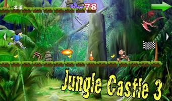 Jungle Castle Run 3 постер