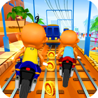 Upin Race Ipin Zeichen