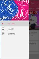 SIS vs BRO | GamerGirl | ronaldOMG poster