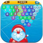 christmas bubble blast icon