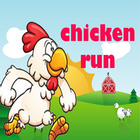 Chicken Run And Jump Zeichen