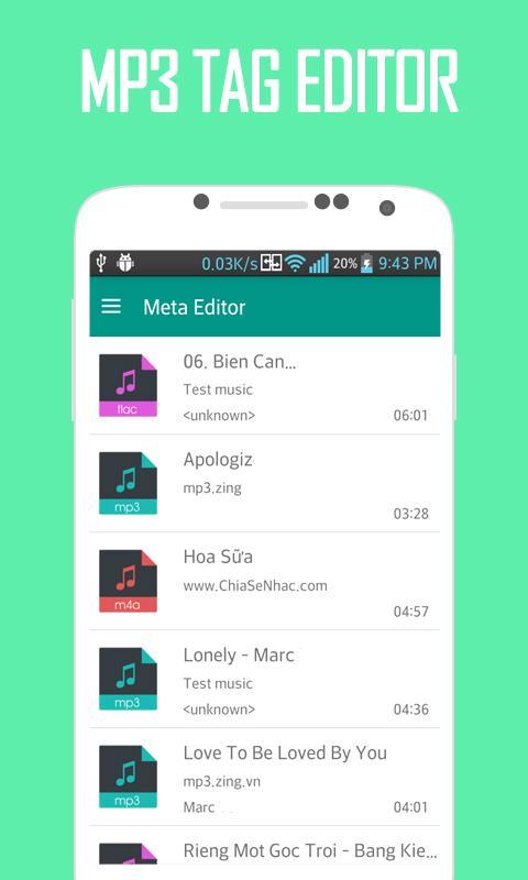 MP3Tag - MP3 tag editor APK voor Android Download