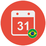 Calendário fácil do Brasil icône