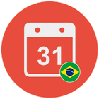 Calendário fácil do Brasil icon