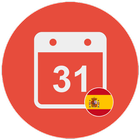 Calendario fácil de España ikon