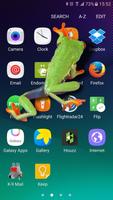 Kurbağa Telefon Ekranında yürüyor şaka Ekran Görüntüsü 1