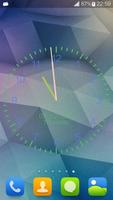 Clock Wallpaper(IOS8 Style) Affiche
