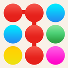 Collect Dots Line icon