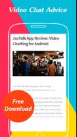 Free Justalk Video Call Advice اسکرین شاٹ 1