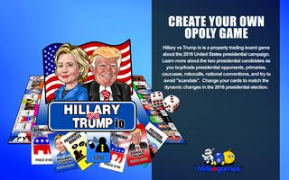 Hillary vs Trump io (opoly) Poster