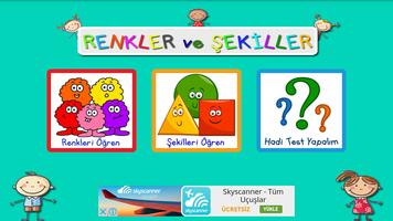 Okul Öncesi Renkler - Şekiller poster