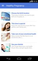 برنامه‌نما Tips for a healthy pregnancy عکس از صفحه