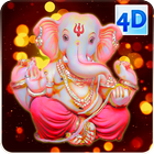 4D Ganapati Live Wallpaper आइकन