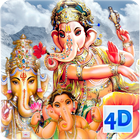 4D Ganesh Live Wallpaper-icoon