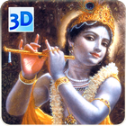 3D Krishna ikona
