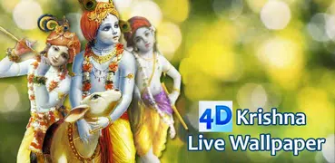 4D Krishna Live Wallpaper
