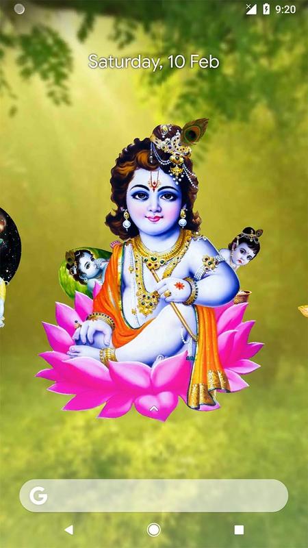 4d little krishna app live wallpaper for android apk download