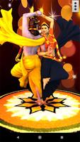 3D Radha Krishna Wallpaper পোস্টার