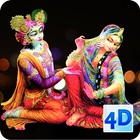 ikon 4D Radha Krishna Live Wallpaper