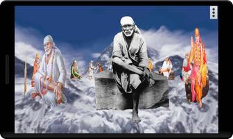 4D Sai Baba Live Wallpaper imagem de tela 2