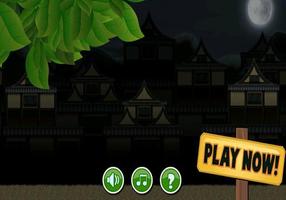 Clamsy Run Ninja Game captura de pantalla 1