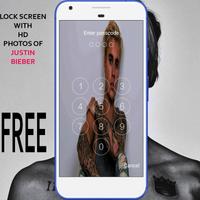 Lock Screen For Justin bieber تصوير الشاشة 1
