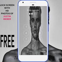 Lock Screen For Justin bieber تصوير الشاشة 2