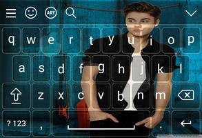 Keyboard for Justin bieber 2018 screenshot 1
