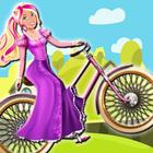 Hill Biker Climbing for Barbie icône