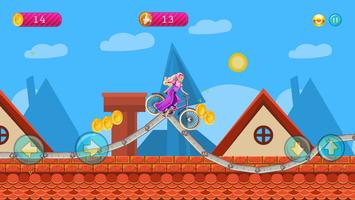 Hill Biker Climbing for Barbie screenshot 1