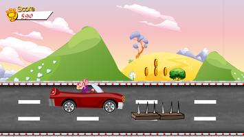 Traffic Car Racing for Barbie captura de pantalla 3