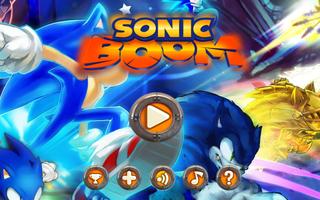 پوستر The Blue Fast Sonic  Adventure Games