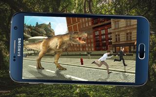 Angry Dino Zoo Escape Crazy Jurassic Hunter Pro 3D Affiche