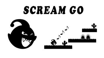 free Scream Go : 8 Eighth note poster
