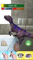 Baby Raptor Blue: Jurassic Raptor Trainer AR capture d'écran 2