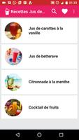 Recettes Jus de Fruits 截图 1