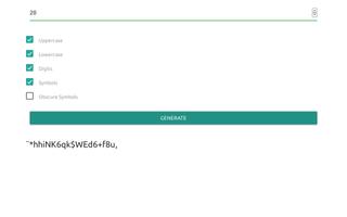 Ampare Random Password Generat screenshot 2
