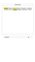 Ampare Regular Expression Free screenshot 1