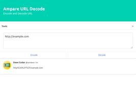 Ampare URL Decode تصوير الشاشة 3