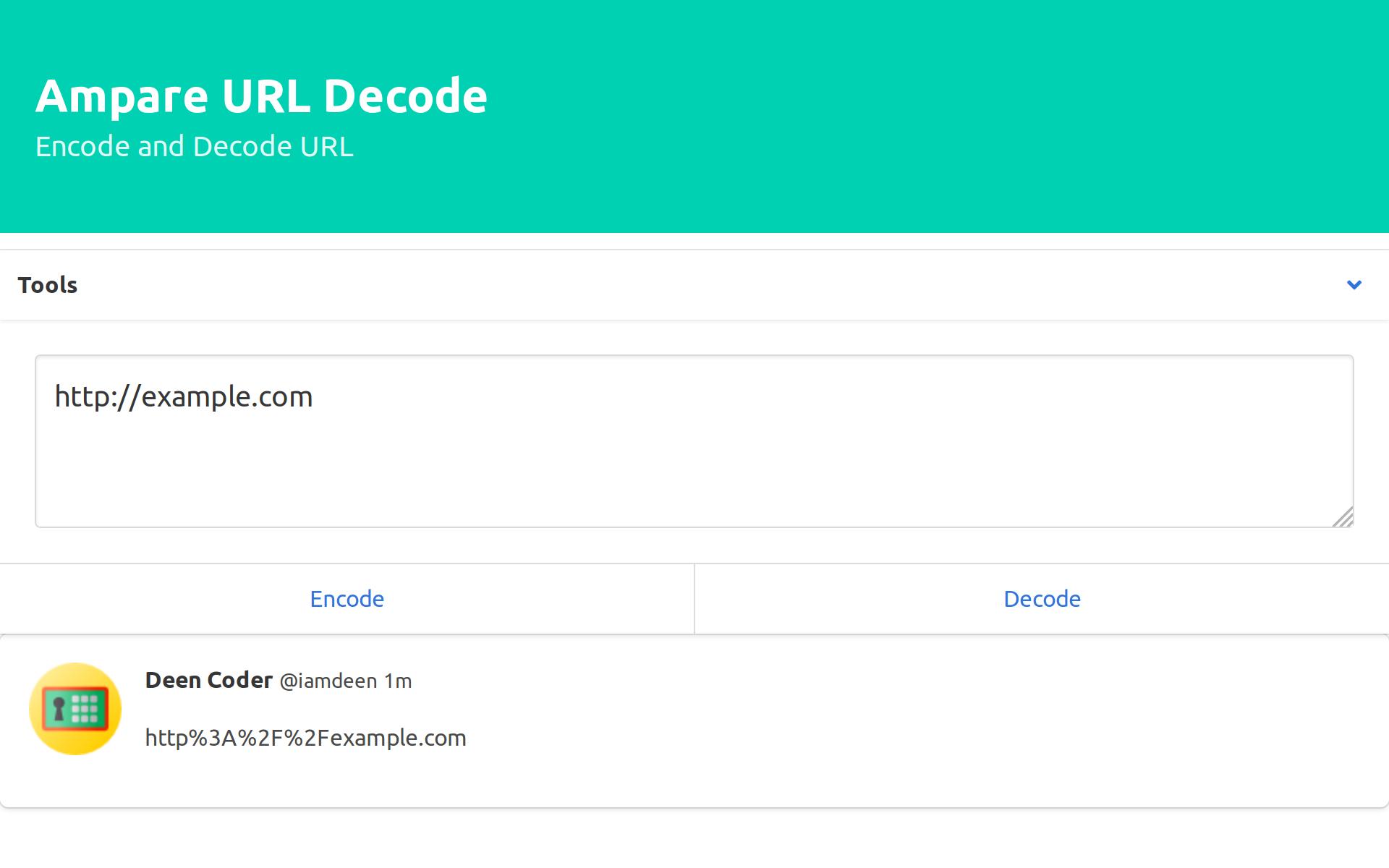 Decode перевод