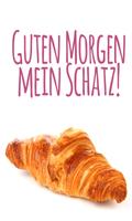 morning & good night in german poster
