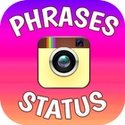 Cool Instagram status messages icône